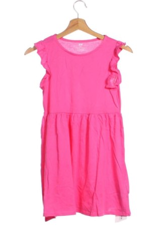 Dětské šaty  H&M, Velikost 8-9y/ 134-140 cm, Barva Růžová, Cena  348,00 Kč