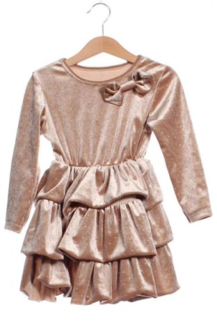 Kinderkleid Unbranded, Größe 2-3y/ 98-104 cm, Farbe Beige, Preis 12,00 €