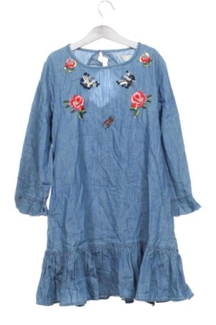 Kinderkleid Zara, Größe 8-9y/ 134-140 cm, Farbe Blau, Preis € 13,99