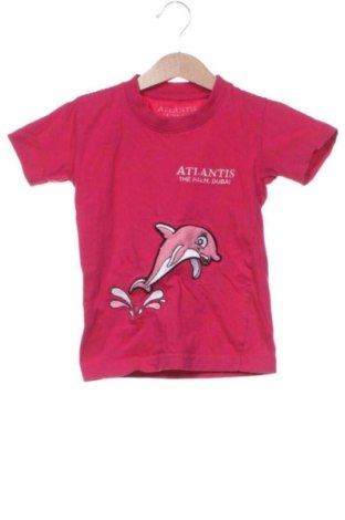 Παιδικό μπλουζάκι Atlantis, Μέγεθος 18-24m/ 86-98 εκ., Χρώμα Ρόζ , Τιμή 5,00 €