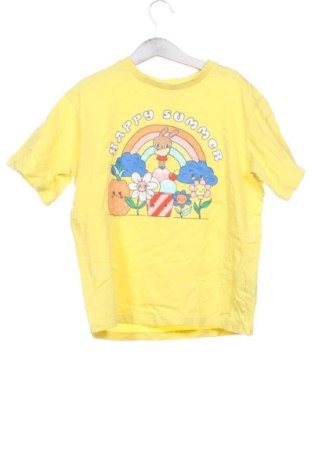 Kinder T-Shirt H&M, Größe 8-9y/ 134-140 cm, Farbe Gelb, Preis 6,99 €