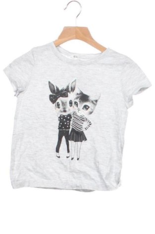 Детска тениска H&M, Размер 4-5y/ 110-116 см, Цвят Сив, Цена 5,00 €