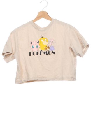 Kinder T-Shirt H&M, Größe 10-11y/ 146-152 cm, Farbe Beige, Preis 5,00 €