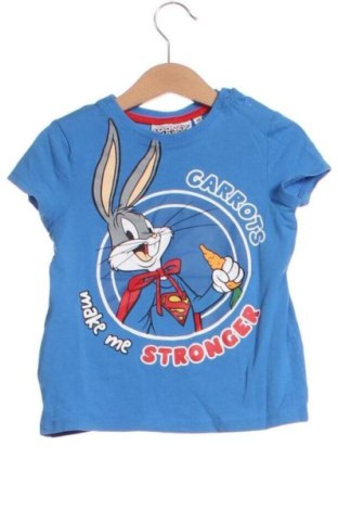 Детска тениска Looney Tunes, Размер 18-24m/ 86-98 см, Цвят Син, Цена 6,00 €