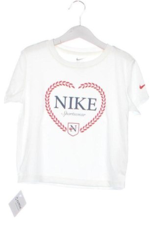 Dziecięcy T-shirt Nike, Rozmiar 4-5y/ 110-116 cm, Kolor Biały, Cena 53,99 zł