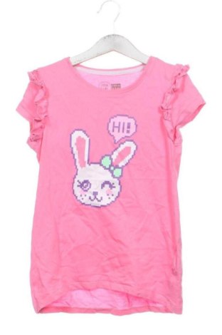Dziecięcy T-shirt Pepco, Rozmiar 8-9y/ 134-140 cm, Kolor Różowy, Cena 30,84 zł