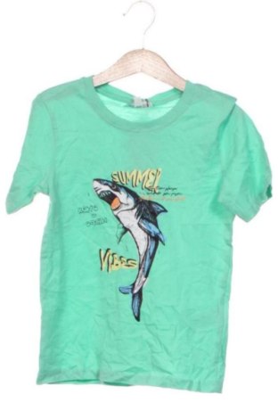 Kinder T-Shirt Piazza Italia, Größe 5-6y/ 116-122 cm, Farbe Grün, Preis 7,99 €, #136338375