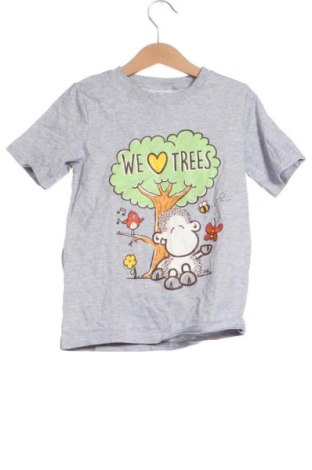 Kinder T-Shirt Sheepworld, Größe 4-5y/ 110-116 cm, Farbe Grau, Preis 5,99 €
