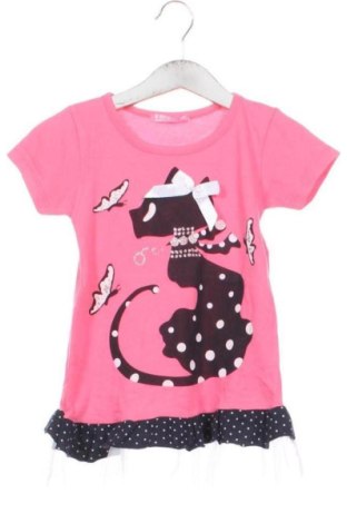Παιδικό μπλουζάκι Unbranded, Μέγεθος 2-3y/ 98-104 εκ., Χρώμα Ρόζ , Τιμή 5,75 €