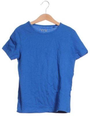 Kinder T-Shirt Y.F.K., Größe 6-7y/ 122-128 cm, Farbe Blau, Preis 6,99 €