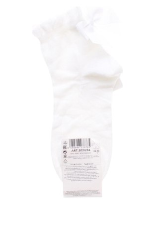 Ciorapi pentru copii Calzedonia, Mărime 9-10y/ 140-146 cm, Culoare Alb, Preț 43,99 Lei