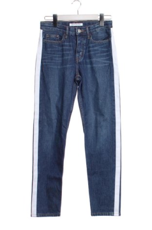 Dziecięce jeansy Calvin Klein Jeans, Rozmiar 13-14y/ 164-168 cm, Kolor Niebieski, Cena 133,96 zł