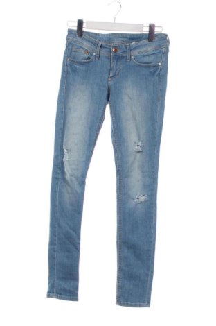 Blugi pentru copii H&M, Mărime 13-14y/ 164-168 cm, Culoare Albastru, Preț 101,99 Lei