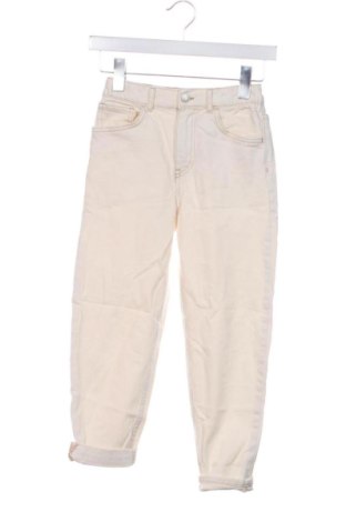 Dětské džíny  H&M, Velikost 7-8y/ 128-134 cm, Barva Krémová, Cena  489,00 Kč
