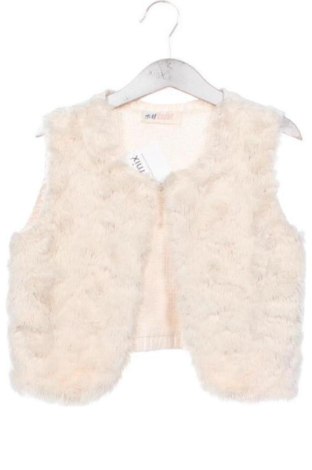 Dětská vesta  H&M, Velikost 6-7y/ 122-128 cm, Barva Krémová, Cena  312,00 Kč