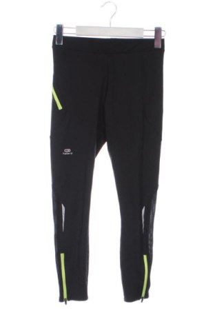 Dziecięce legginsy Kalenji, Rozmiar 15-18y/ 170-176 cm, Kolor Czarny, Cena 37,99 zł