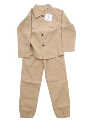 Παιδικό σύνολο Unbranded, Μέγεθος 5-6y/ 116-122 εκ., Χρώμα  Μπέζ, Τιμή 9,99 €