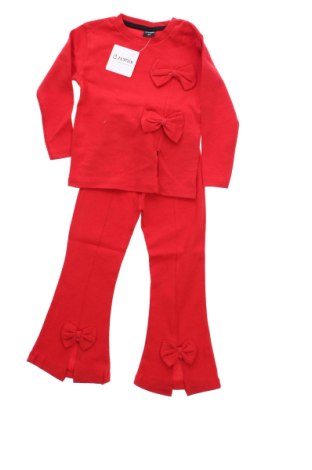 Παιδικό σύνολο Unbranded, Μέγεθος 3-4y/ 104-110 εκ., Χρώμα Κόκκινο, Τιμή 9,99 €, #136291924