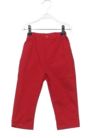 Dziecięce spodnie SHEIN, Rozmiar 18-24m/ 86-98 cm, Kolor Czerwony, Cena 58,94 zł