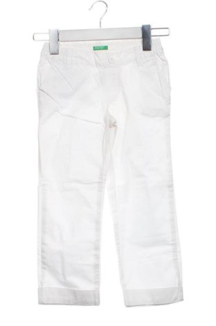 Gyerek nadrág United Colors Of Benetton, Méret 3-4y / 104-110 cm, Szín Fehér, Ár 2 819 Ft