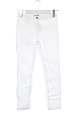 Kinderhose United Colors Of Benetton, Größe 7-8y/ 128-134 cm, Farbe Weiß, Preis 15,99 €