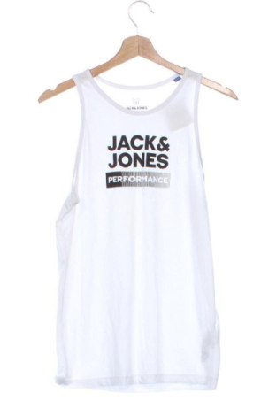 Kinder Top Jack & Jones, Größe 15-18y/ 170-176 cm, Farbe Weiß, Preis € 7,66