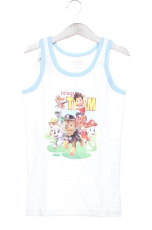 Μπλουζάκι αμάνικο παιδικό Unbranded, Μέγεθος 6-7y/ 122-128 εκ., Χρώμα Λευκό, Τιμή 5,00 €