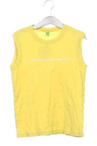 Maiou pentru copii United Colors Of Benetton, Mărime 9-10y/ 140-146 cm, Culoare Galben, Preț 36,49 Lei