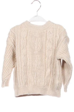 Kinderpullover Zara, Größe 12-18m/ 80-86 cm, Farbe Beige, Preis € 8,25