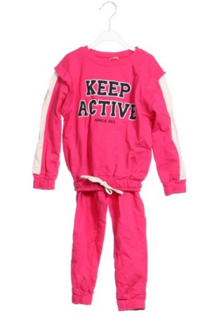 Set trening se copii Unbranded, Mărime 4-5y/ 110-116 cm, Culoare Roz, Preț 195,00 Lei
