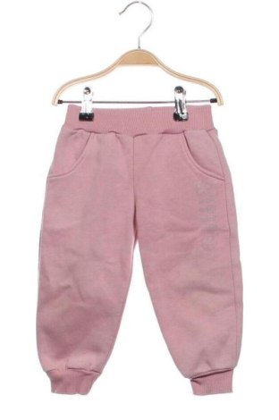 Детско спортно долнище Unbranded, Размер 9-12m/ 74-80 см, Цвят Розов, Цена 13,00 €