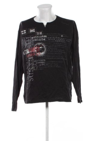 Pánske tričko  Atlas For Men, Veľkosť 3XL, Farba Čierna, Cena  11,95 €