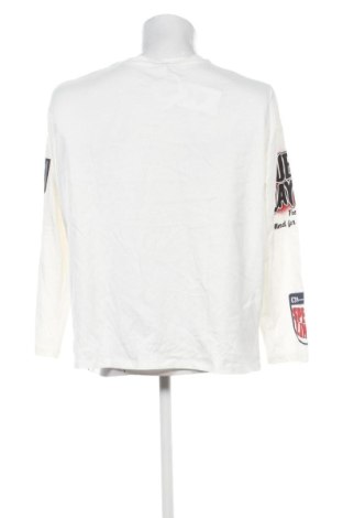 Bluză de bărbați Bershka, Mărime L, Culoare Alb, Preț 98,99 Lei