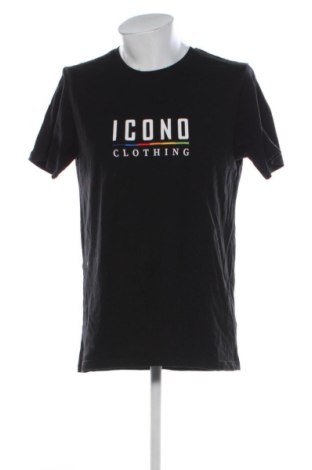 Pánské tričko  ICONO, Velikost L, Barva Černá, Cena  289,00 Kč