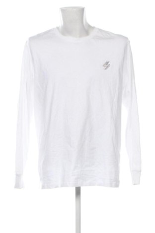 Bluză de bărbați Superdry, Mărime 3XL, Culoare Alb, Preț 98,99 Lei
