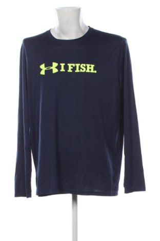 Bluză de bărbați Under Armour, Mărime XXL, Culoare Albastru, Preț 109,48 Lei