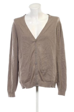 Herren Strickjacke Angelo Litrico, Größe 3XL, Farbe Braun, Preis € 26,99