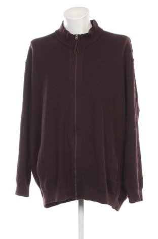 Herren Strickjacke Brax, Größe 4XL, Farbe Lila, Preis € 41,99