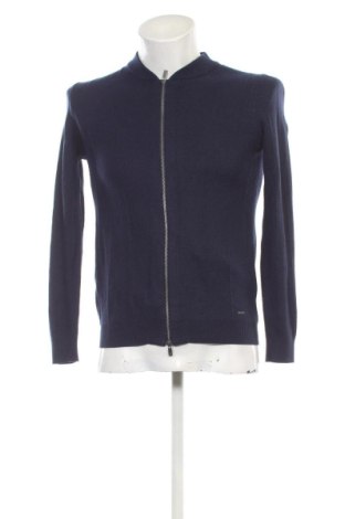 Herren Strickjacke Sacoor brothers, Größe S, Farbe Blau, Preis 31,70 €
