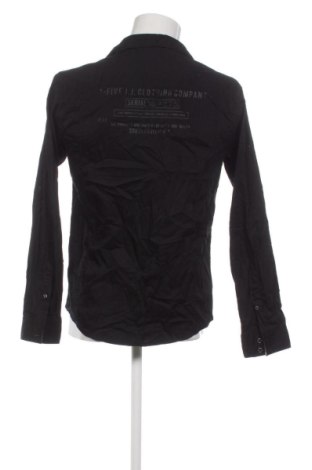 Cămașă de bărbați Jack & Jones, Mărime M, Culoare Negru, Preț 107,99 Lei