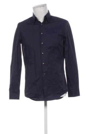Herrenhemd Jacques Britt, Größe M, Farbe Blau, Preis 11,99 €