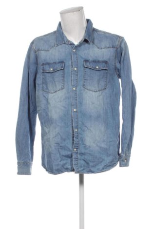 Мъжка риза Jean Pascale, Размер XXL, Цвят Син, Цена 13,29 €