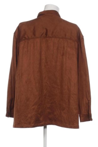 Herrenhemd Kiabi, Größe 5XL, Farbe Braun, Preis 27,99 €