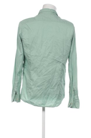 Cămașă de bărbați Massimo Dutti, Mărime L, Culoare Verde, Preț 145,97 Lei