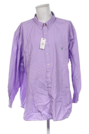 Męska koszula Polo Ralph Lauren, Rozmiar 5XL, Kolor Fioletowy, Cena 504,99 zł