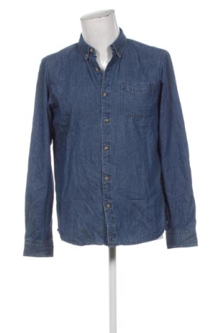 Męska koszula Pull&Bear, Rozmiar L, Kolor Niebieski, Cena 72,99 zł