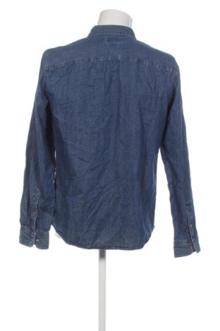 Męska koszula Pull&Bear, Rozmiar L, Kolor Niebieski, Cena 72,99 zł