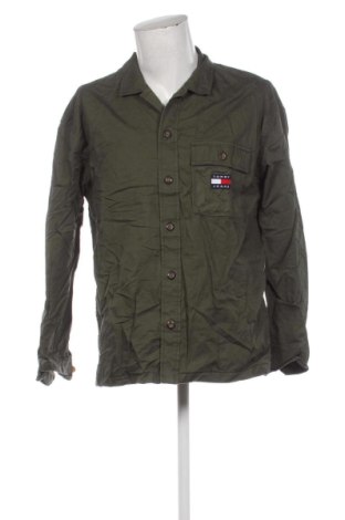 Pánská košile  Tommy Jeans, Velikost L, Barva Zelená, Cena  939,00 Kč