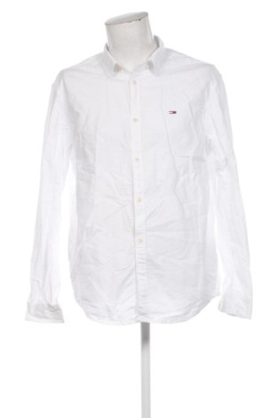 Herrenhemd Tommy Jeans, Größe XL, Farbe Weiß, Preis € 32,00