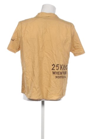 Ανδρικό πουκάμισο Unbranded, Μέγεθος M, Χρώμα Πορτοκαλί, Τιμή 17,99 €